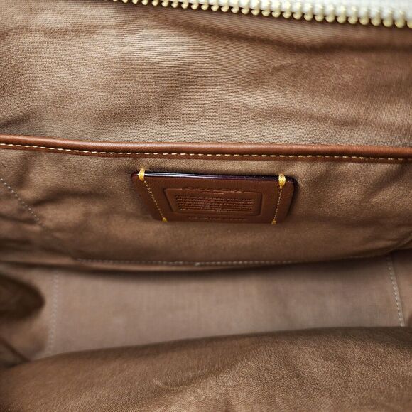 NWT COACH C6659 Soft Tabby Hobo Signature Jacquard Stone Ivory - Picture 6 of 7